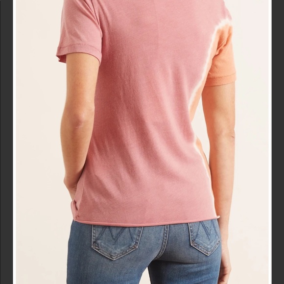 NWOT Raquel Allegra Pink Sunrise Slim TShirt - Picture 2 of 7